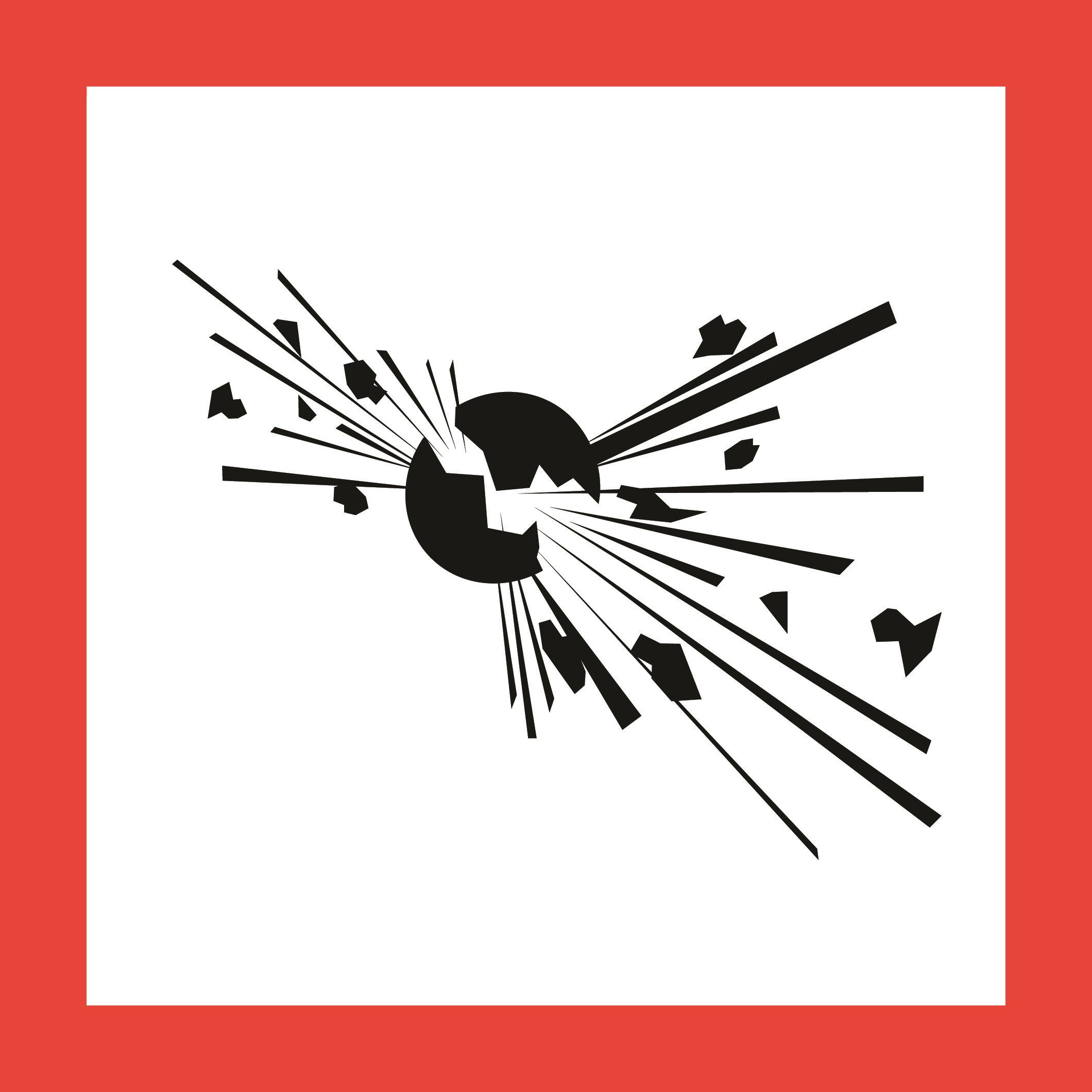 Faresymbol - Eksplosiv