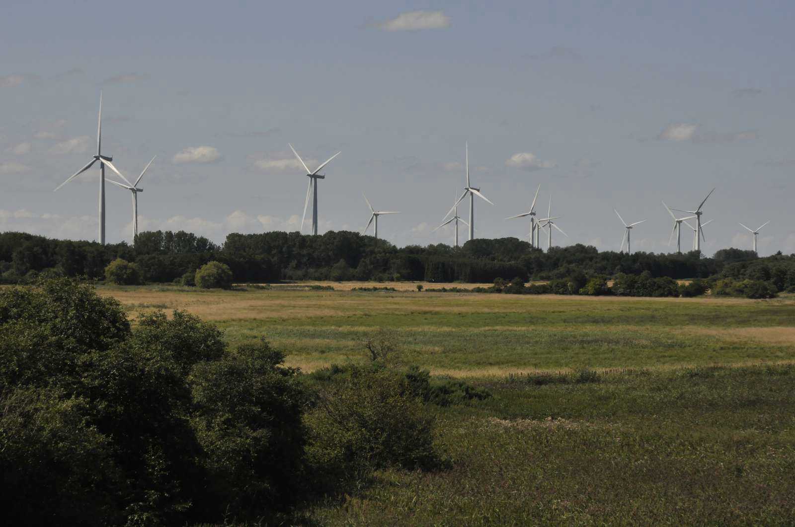 Landskab og vindmøller