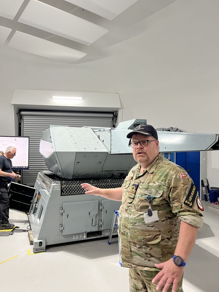 Besøg hos Søværnet