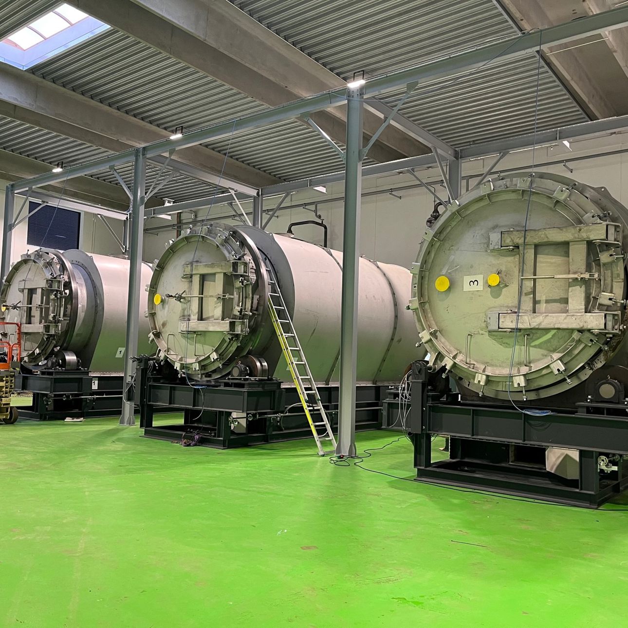 Kondenserhallen i WPU