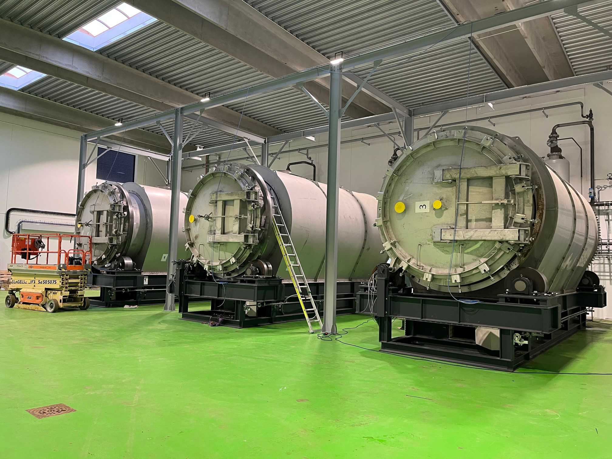 Kondenserhallen i WPU