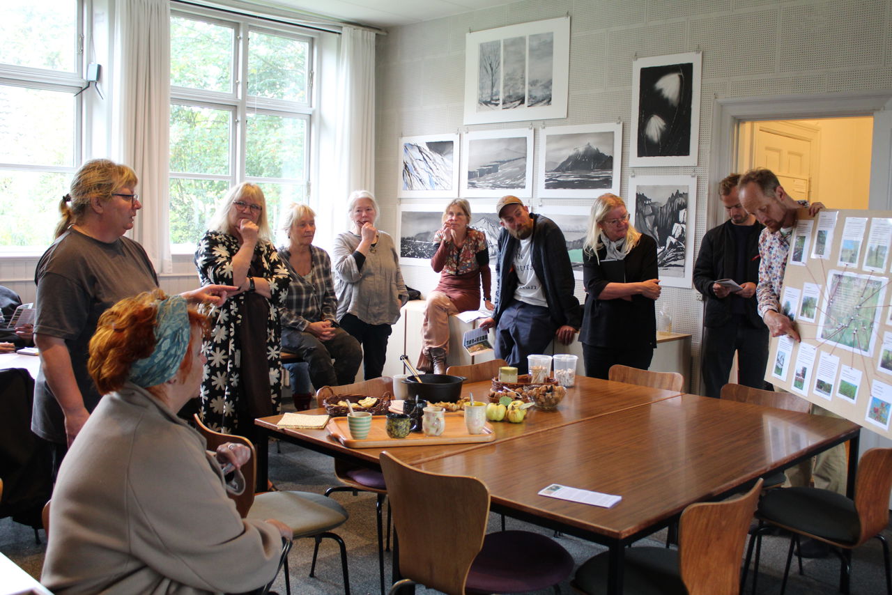 Præsentation af Vallekildes projekt 'Den Spiselige Landsby' i forbindelse med Klimalandsby Makeover