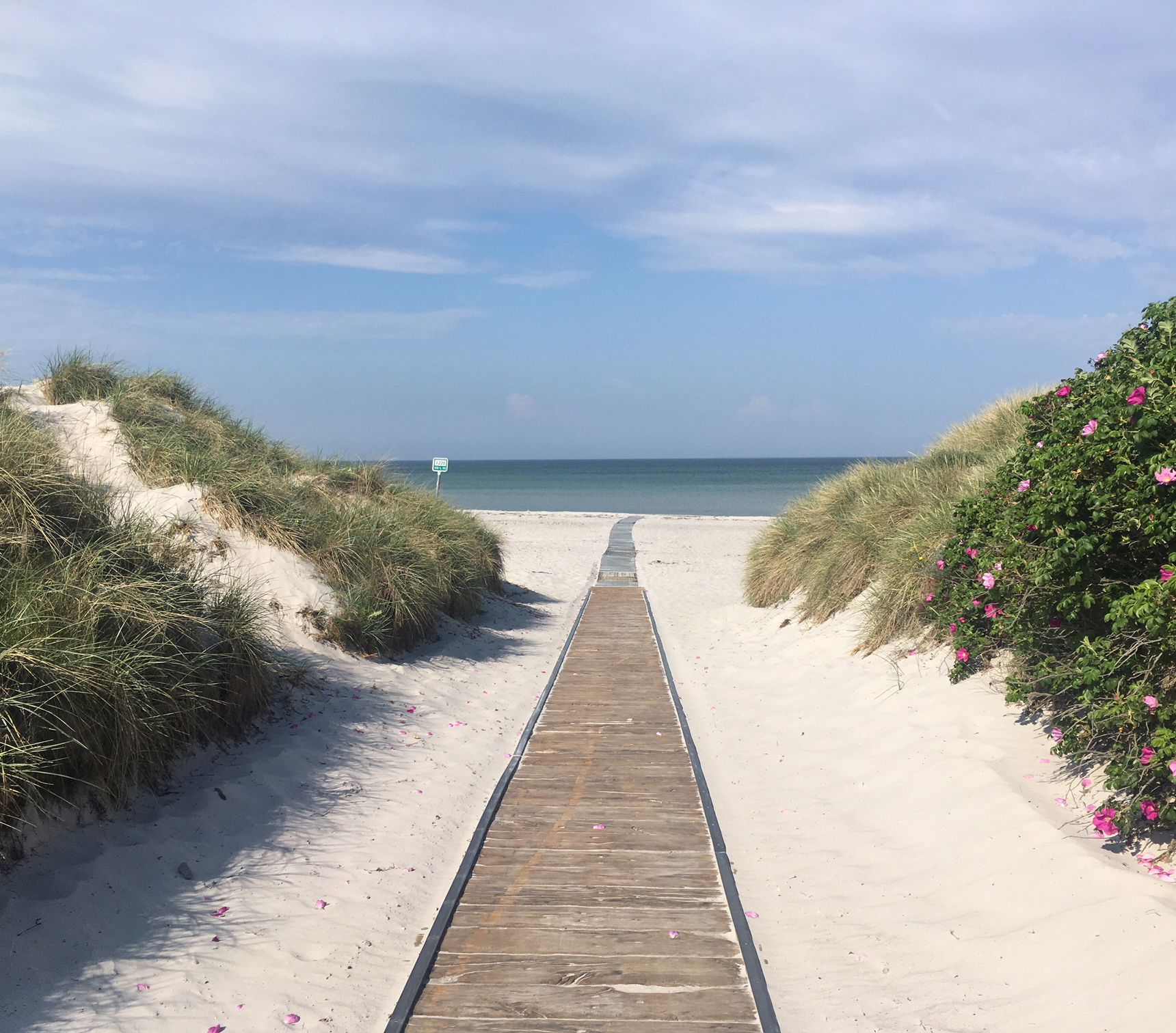 Kørestolsrampen på Gudmindrup Strand