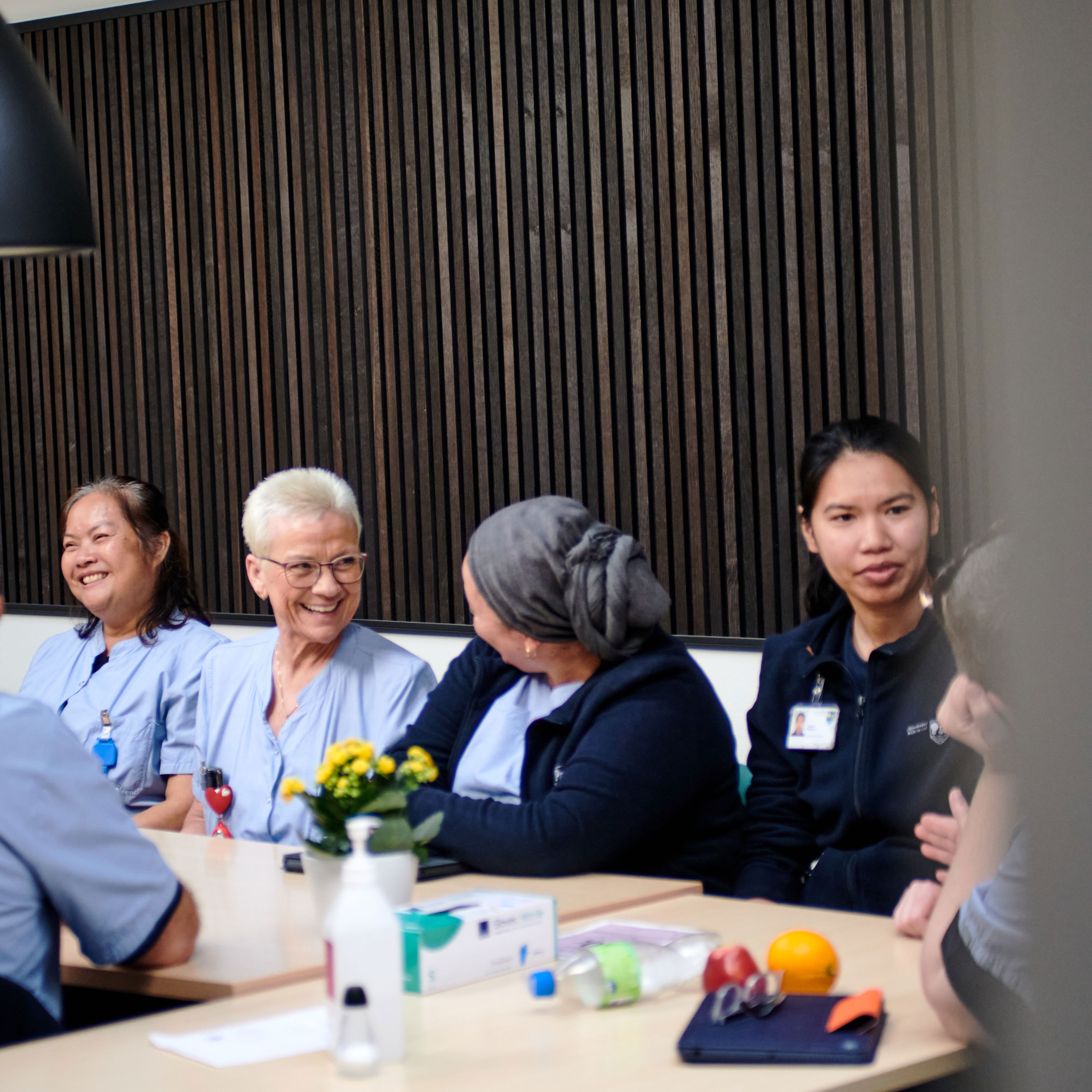 Møde i hjemme- og sygeplejen