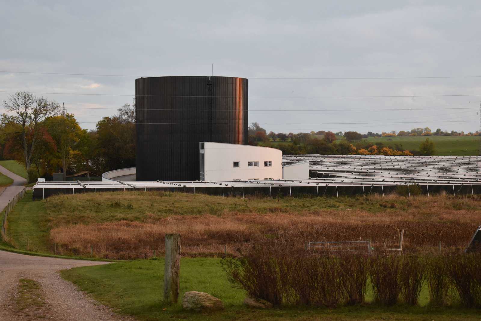 Solvarmeanlæg ved Nykøbing