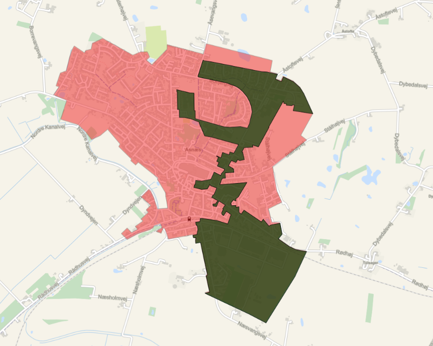 Asnæs aflyste fjernvarmeområder