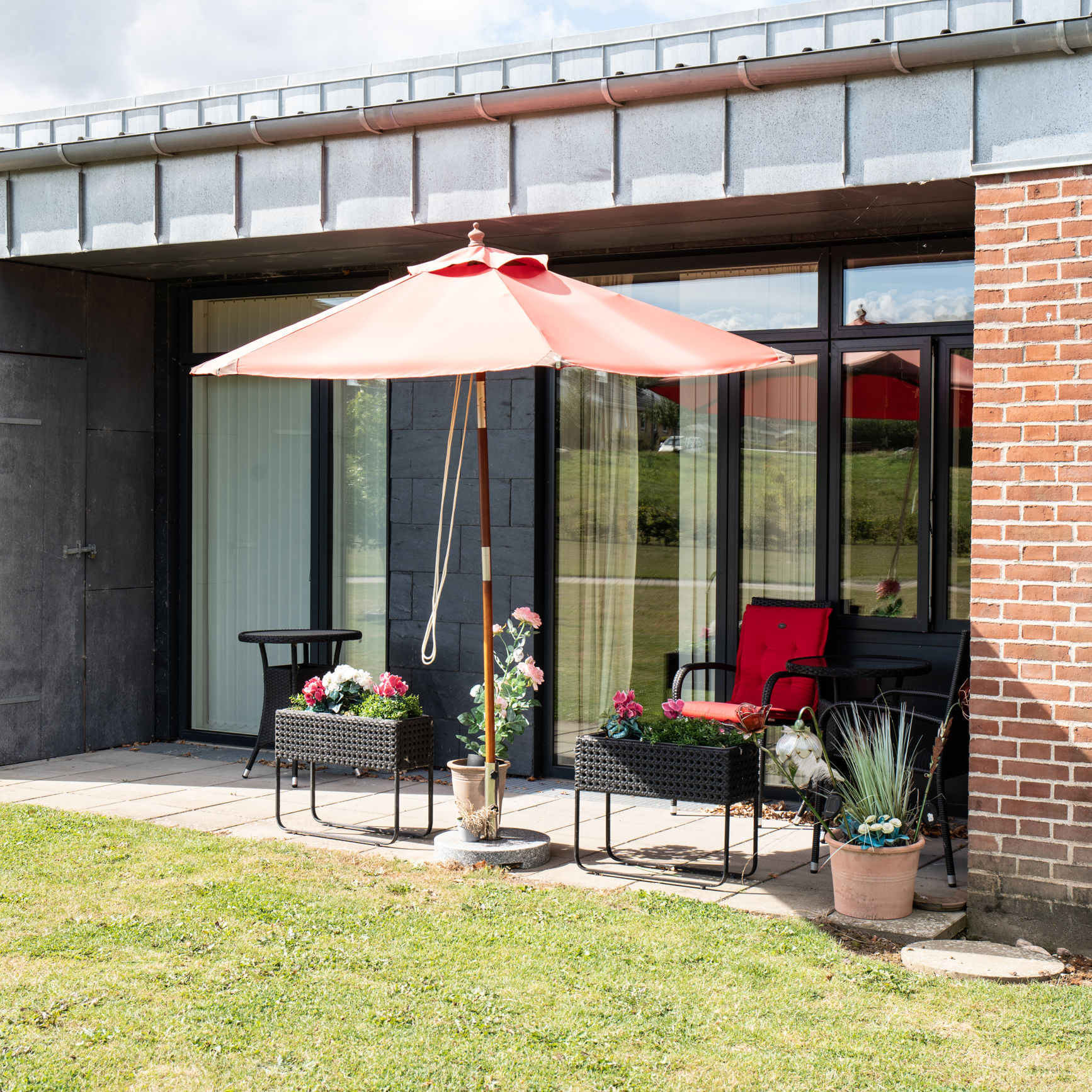 Lejlighed med sin egen hyggelig terrasse