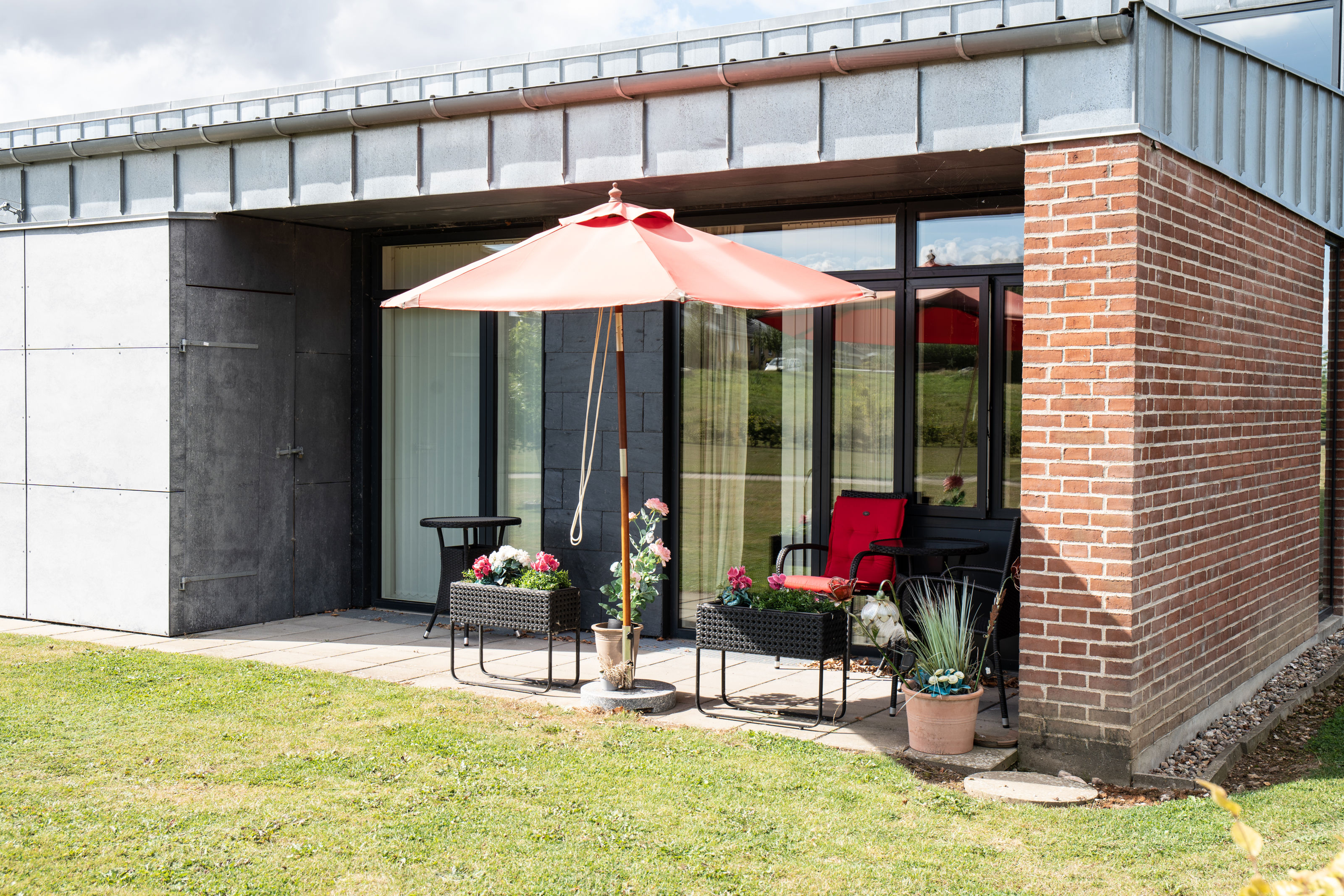 Lejlighed med sin egen hyggelig terrasse