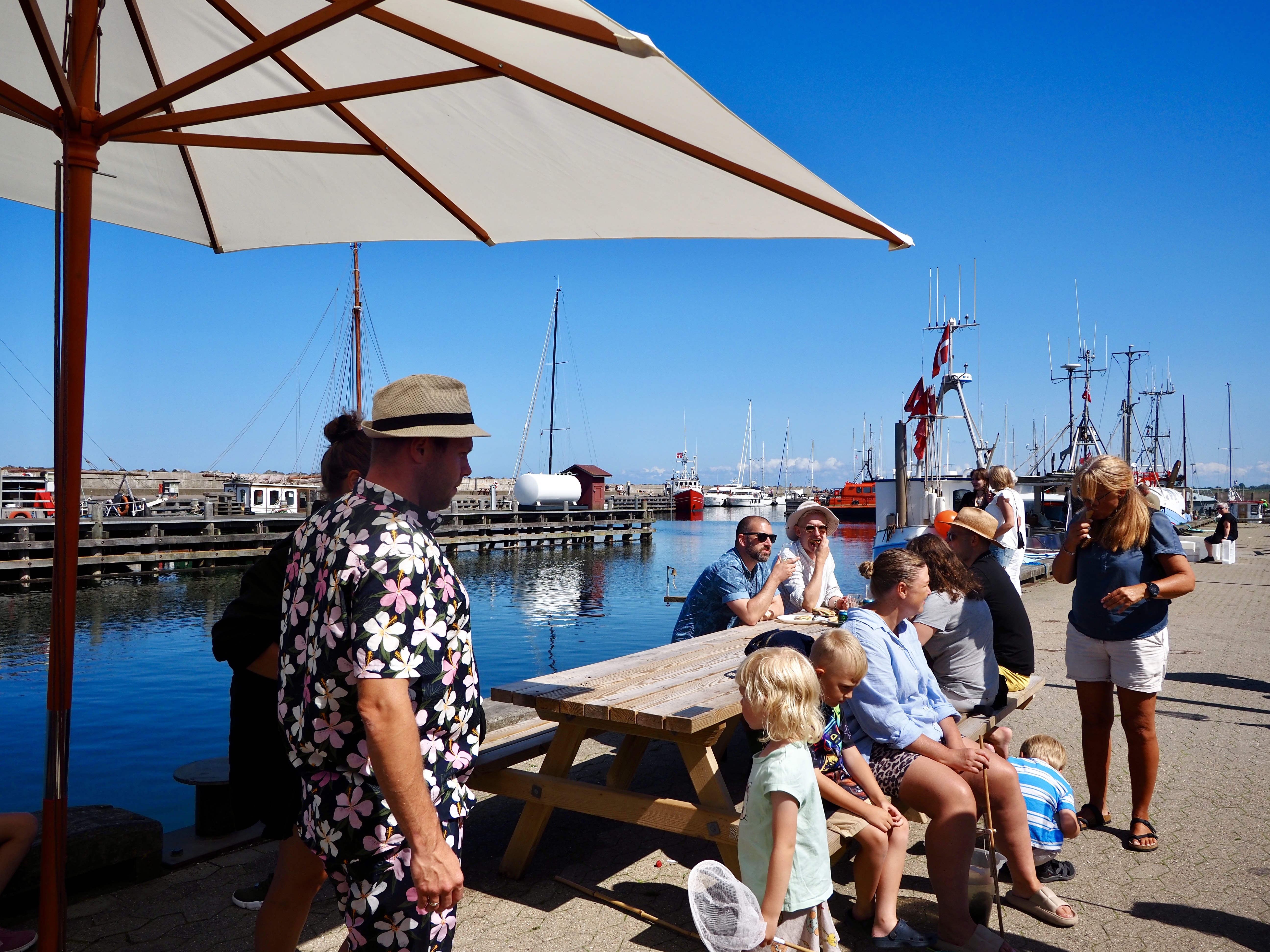 En tur på Odden Havn