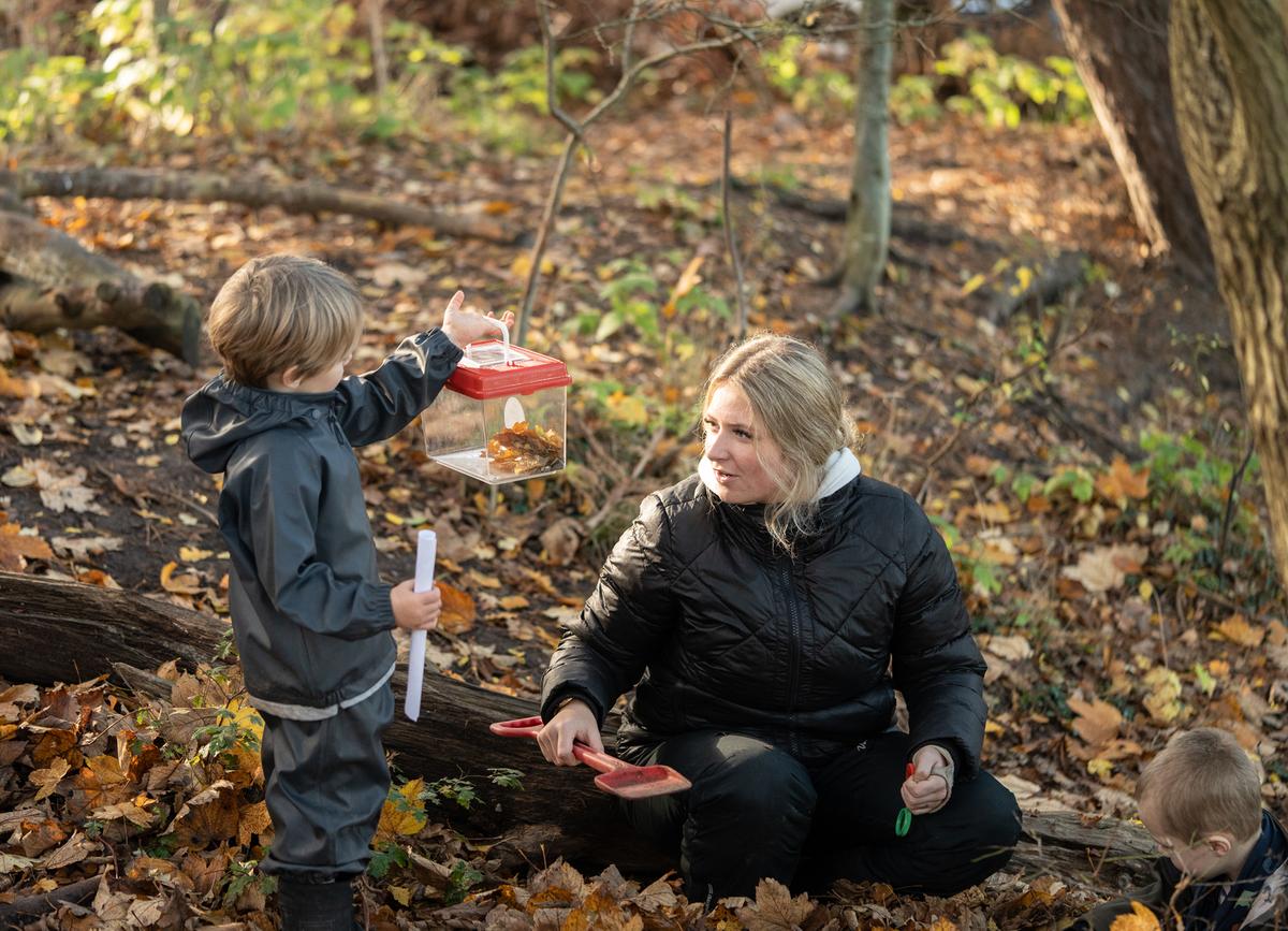 Naturbørnehaven Solbakken i Veddinge.